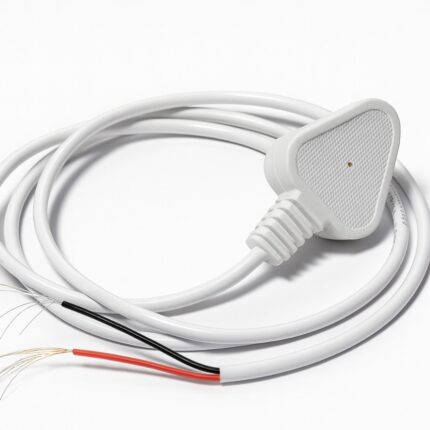 VolturaPro 3 Pin Plain Die Power Cord – 12/38 Wire